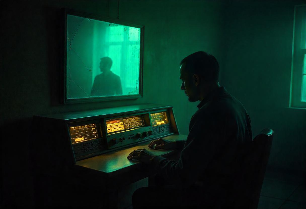 Whispers in the Static - Conspiracy Tale Image