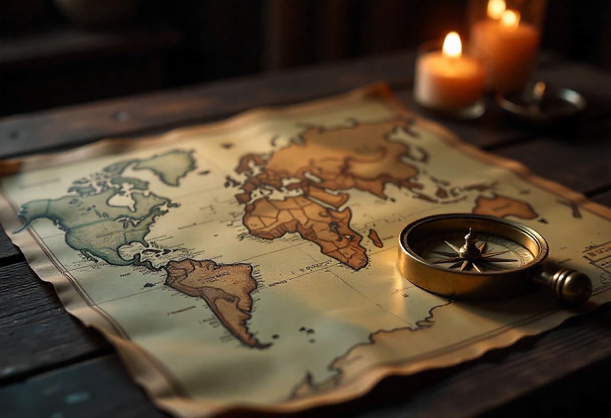 The Mapmaker’s Secret - Conspiracy Tale Image